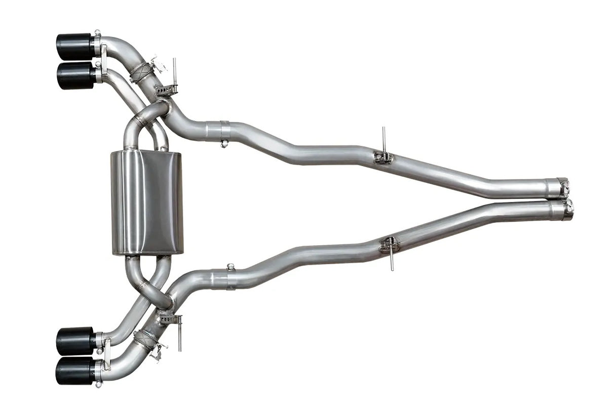 Aulitzky Exhaust | ECE Abgasanlage ab Kat/OPF mit Klappensteuerung | passend für BMW M5 (G90/G99) 727PS S68