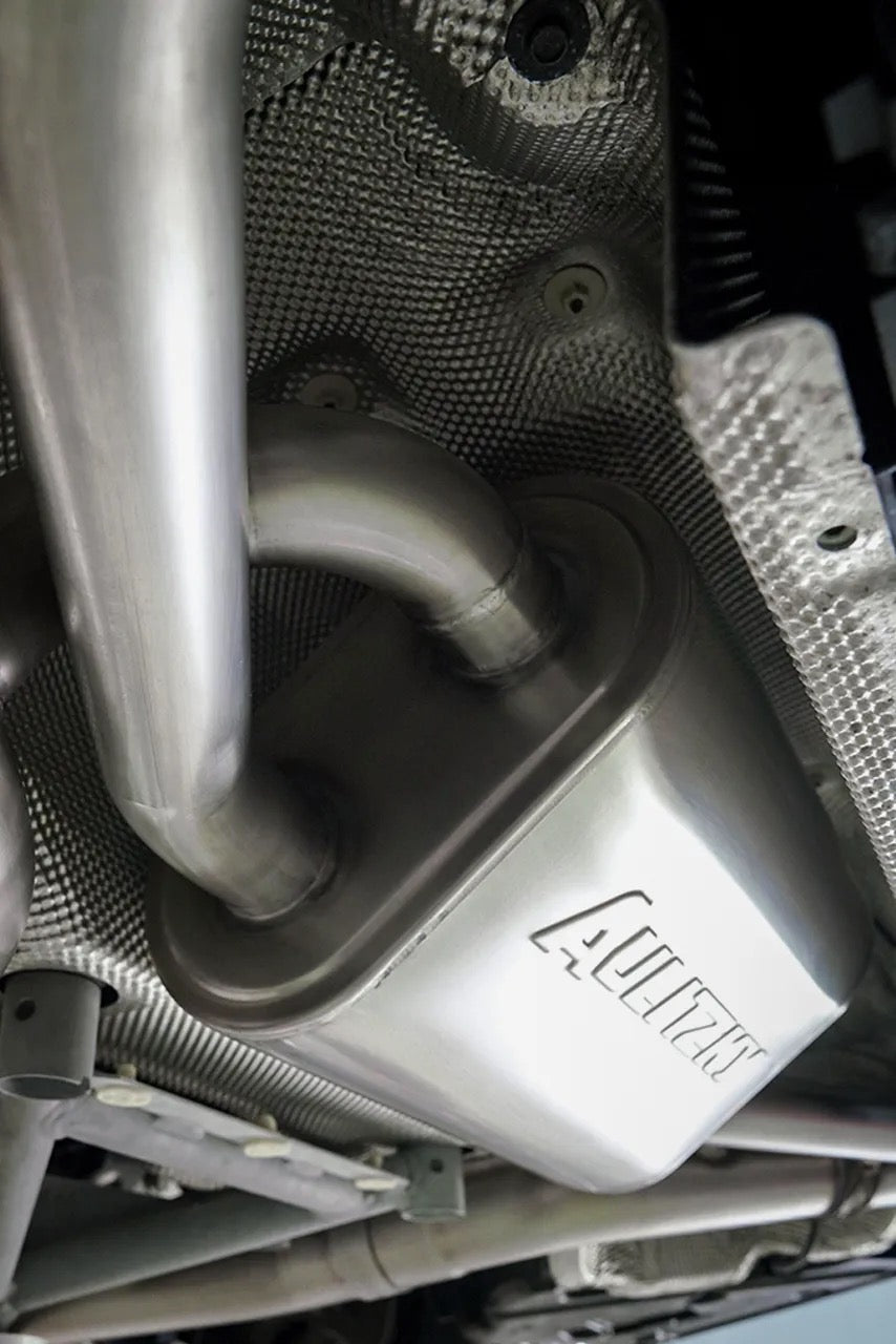 Aulitzky Exhaust | ECE Abgasanlage ab Kat/OPF mit Klappensteuerung | passend für BMW M5 (G90/G99) 727PS S68