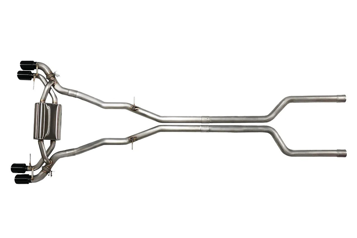 Aulitzky Exhaust | ECE Abgasanlage ab Kat/OPF mit Klappensteuerung | passend für BMW M5 inkl. Competition/CS (F90) S63 M8 F92