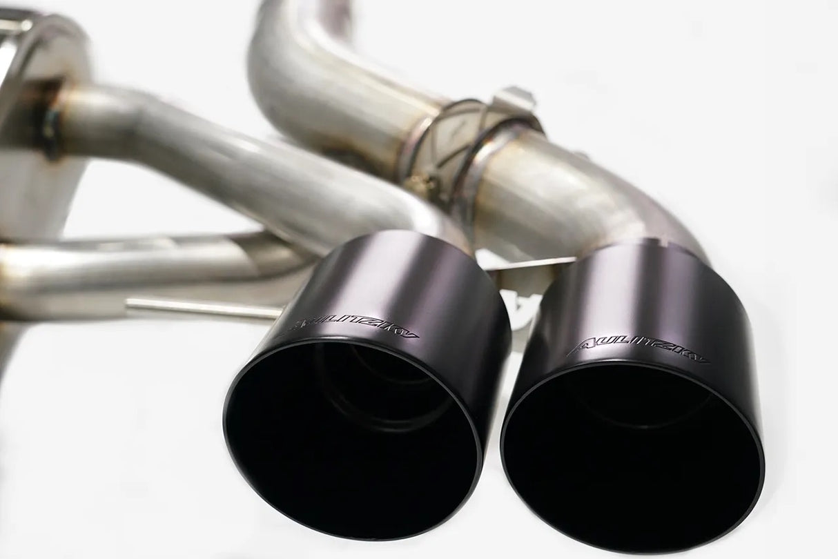 Aulitzky Exhaust | ECE Abgasanlage ab Kat/OPF mit Klappensteuerung | passend für BMW M5 inkl. Competition/CS (F90) S63 M8 F92