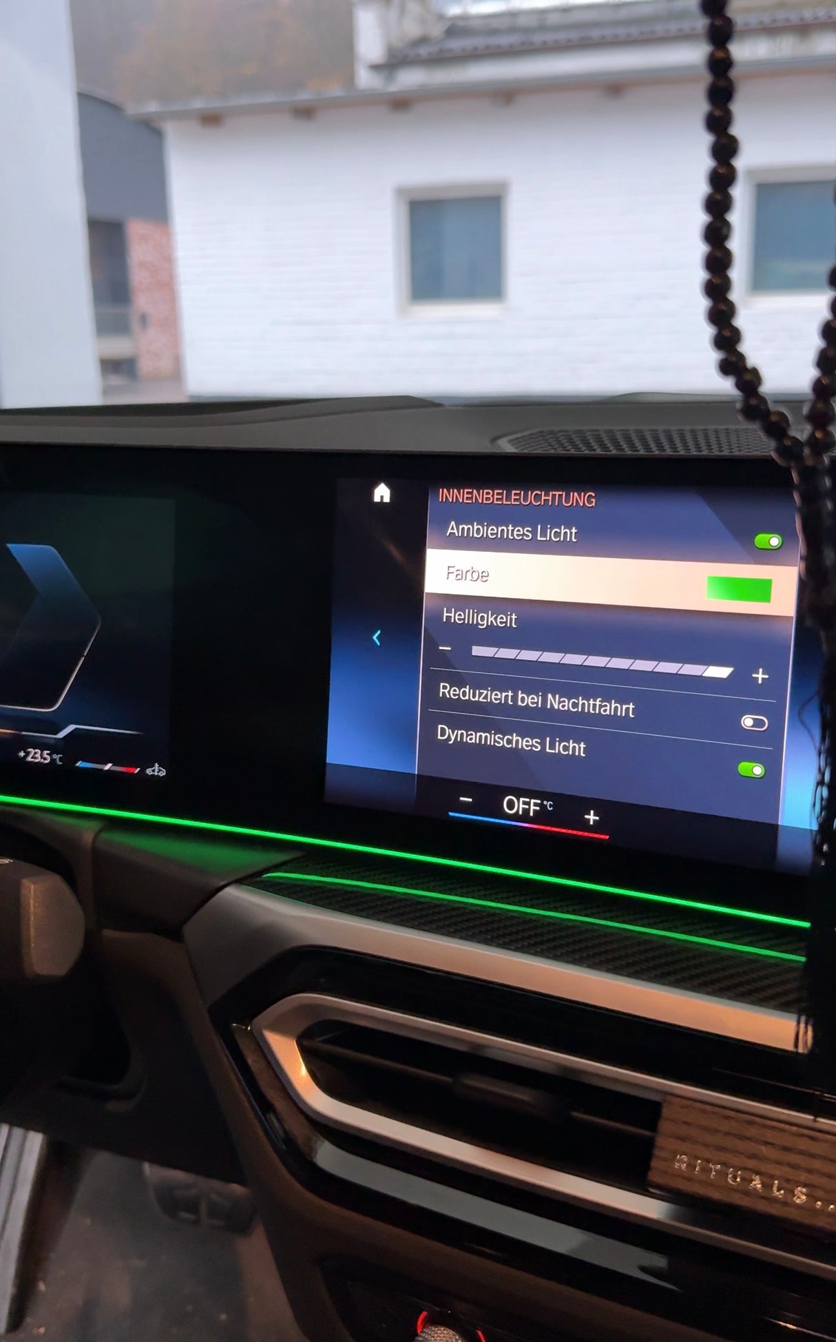 Ambientebeleuchtung Erweiterung Nachrüstung für BMW Modelle mit Curved Display – Plug & Play 2er 3er 4er 5er 7er M2 M3 M4 X5 X6 G42 G20 G21 G87 G80 G81 G82 G83 G60 G70 G05 G06 G07