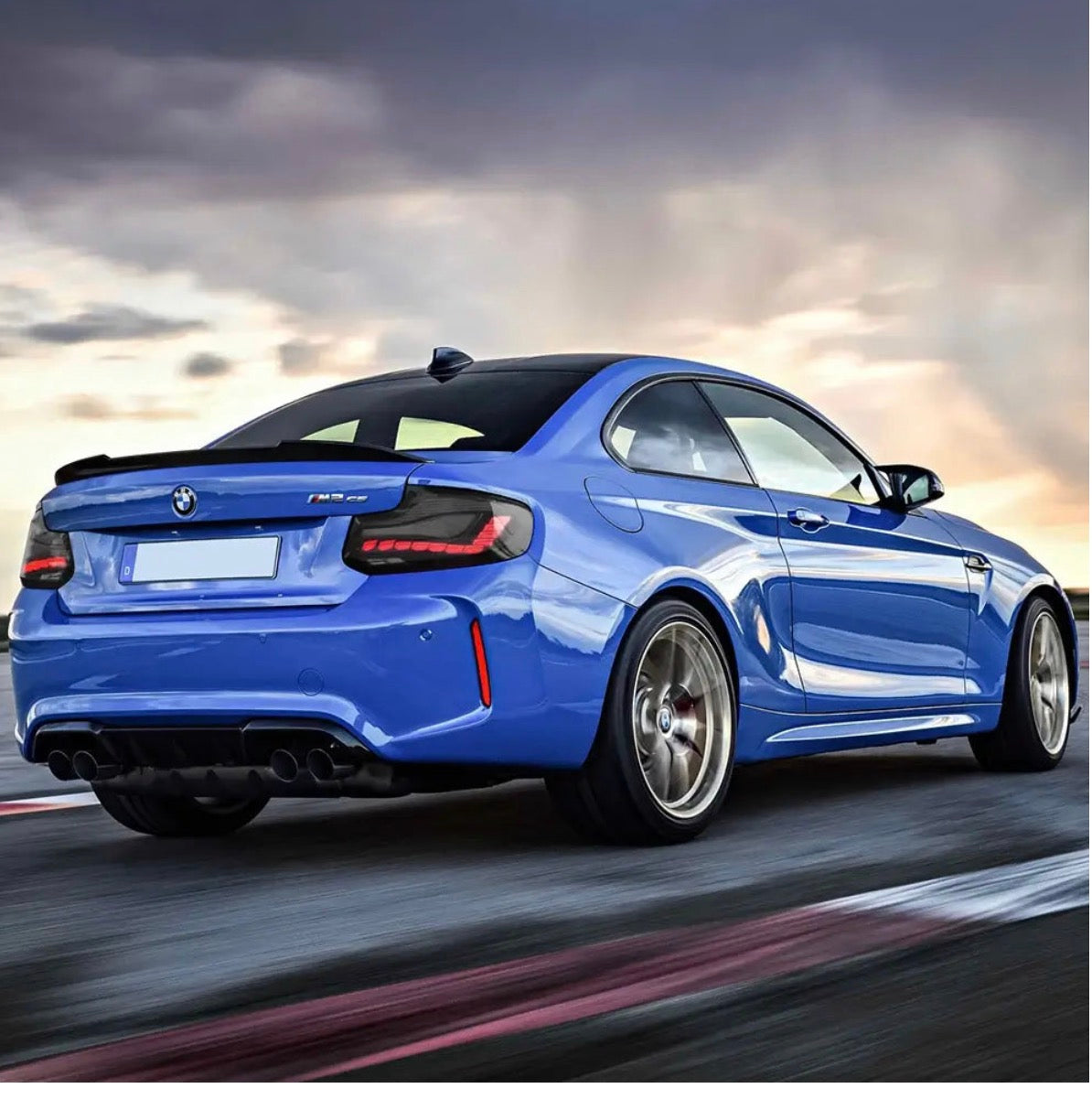 OLED Rückleuchten passend für BMW 2er F22 F23 & M2 F87 – mit E-Prüfzeichen