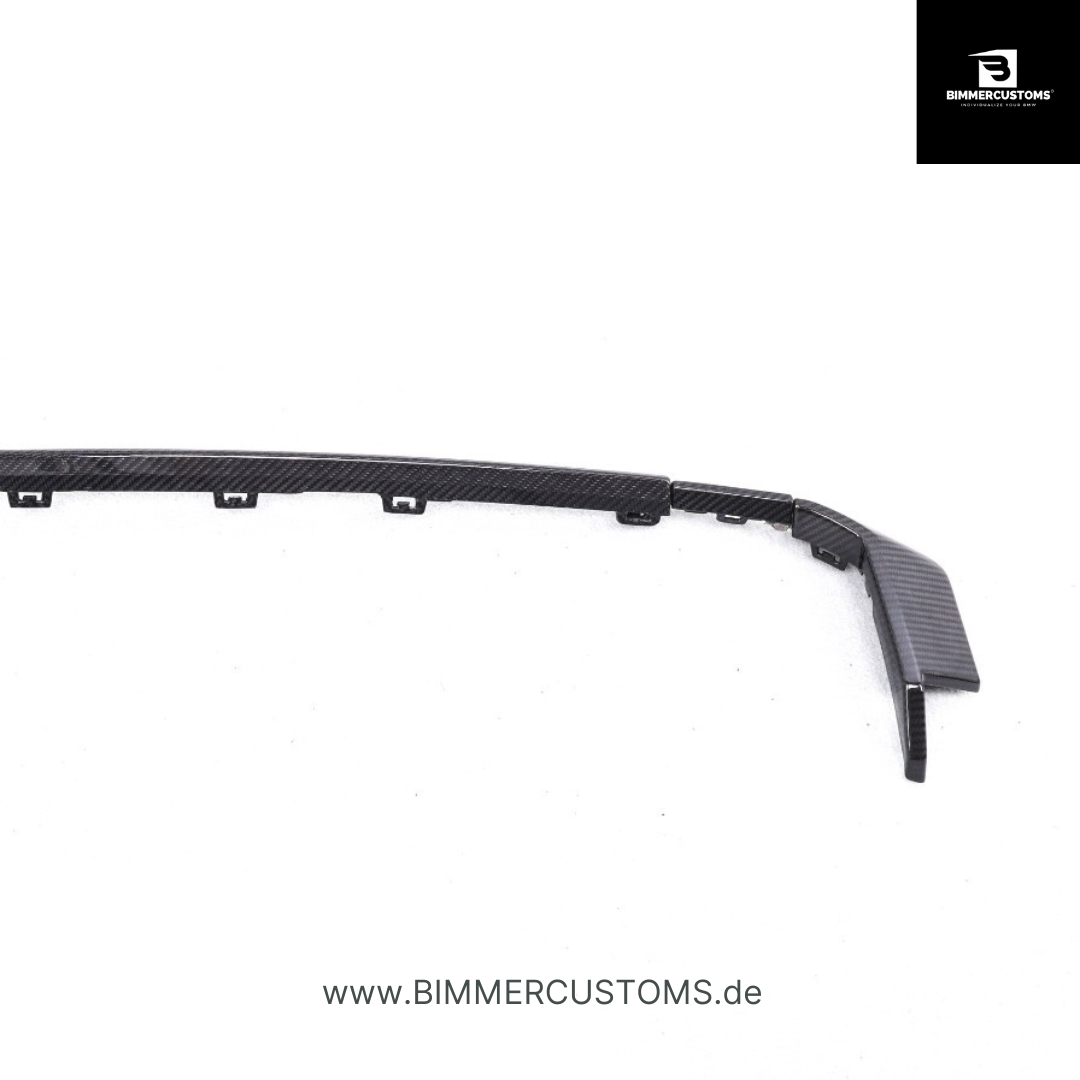 BIMMERCUSTOMS CARBON ZIERLEISTE DIFFUSOR FÜR BMW M3 G80 G81 M4 G82 G83