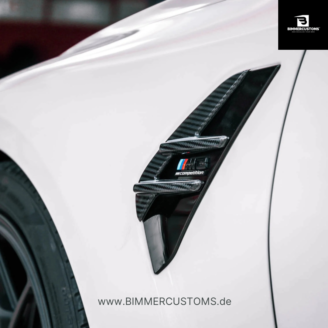 BIMMERCUSTOMS CARBON SEITENFINNEN FENDER SLIM FÜR BMW G80 G81 G82 G83 M3 M4