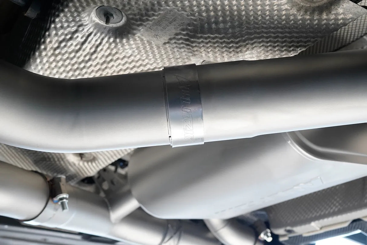 Aulitzky Exhaust | ECE Klappenabgasanlage 3" (76mm) ab Kat/OPF | BMW M3 M4 inkl. Competition/CS F80 F82 F83 S55