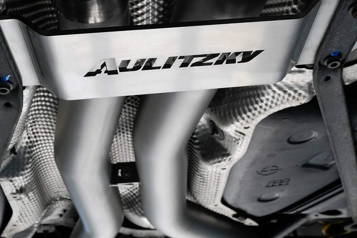 Aulitzky Exhaust | ECE Klappenabgasanlage 3" (76mm) ab Kat/OPF | BMW M3 M4 inkl. Competition/CS F80 F82 F83 S55