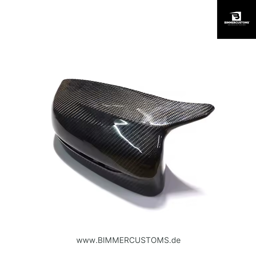 BIMMERCUSTOMS ECHT CARBON SPIEGEL KAPPEN PASSEND FÜR BMW 3er 4er 5er 8er G20 G21 G14 G15 G16 G22 G23 G28