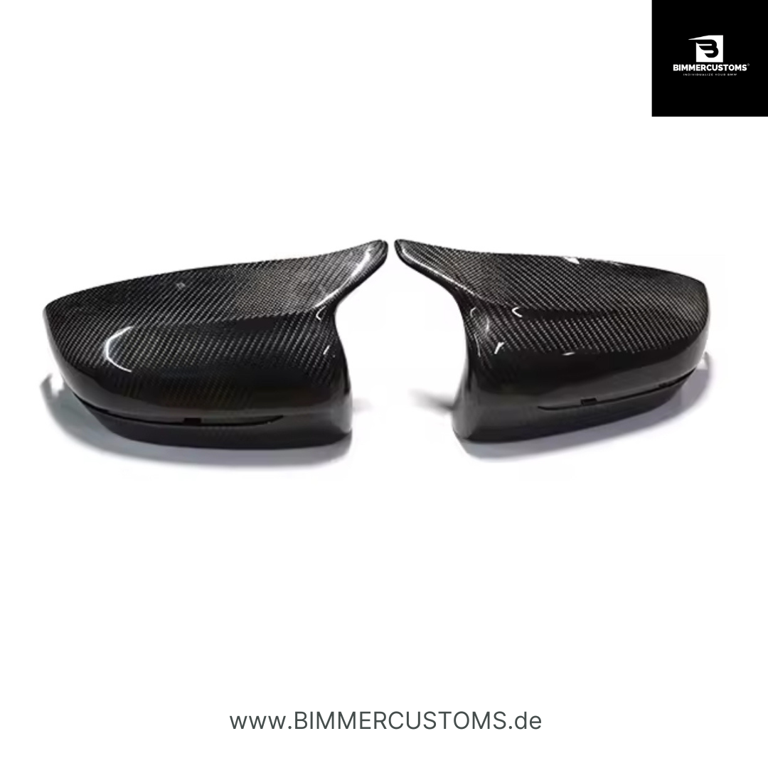 BIMMERCUSTOMS ECHT CARBON SPIEGEL KAPPEN PASSEND FÜR BMW 3er 4er 5er 8er G20 G21 G14 G15 G16 G22 G23 G28