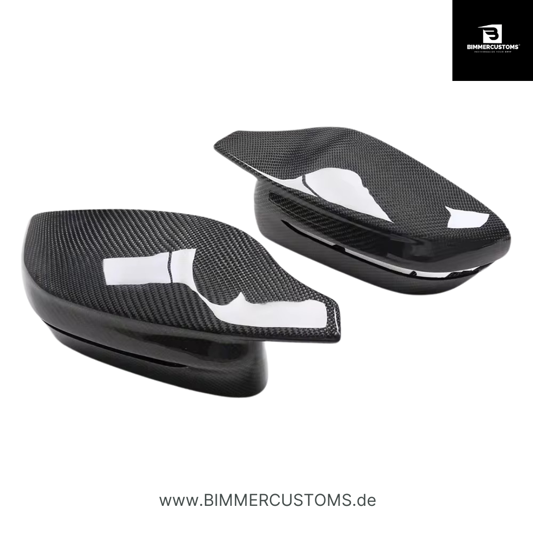 BIMMERCUSTOMS ECHT CARBON SPIEGEL V2 KAPPEN PASSEND FÜR BMW 3er 4er 5er 8er G20 G21 G14 G15 G16 G22 G23 G28