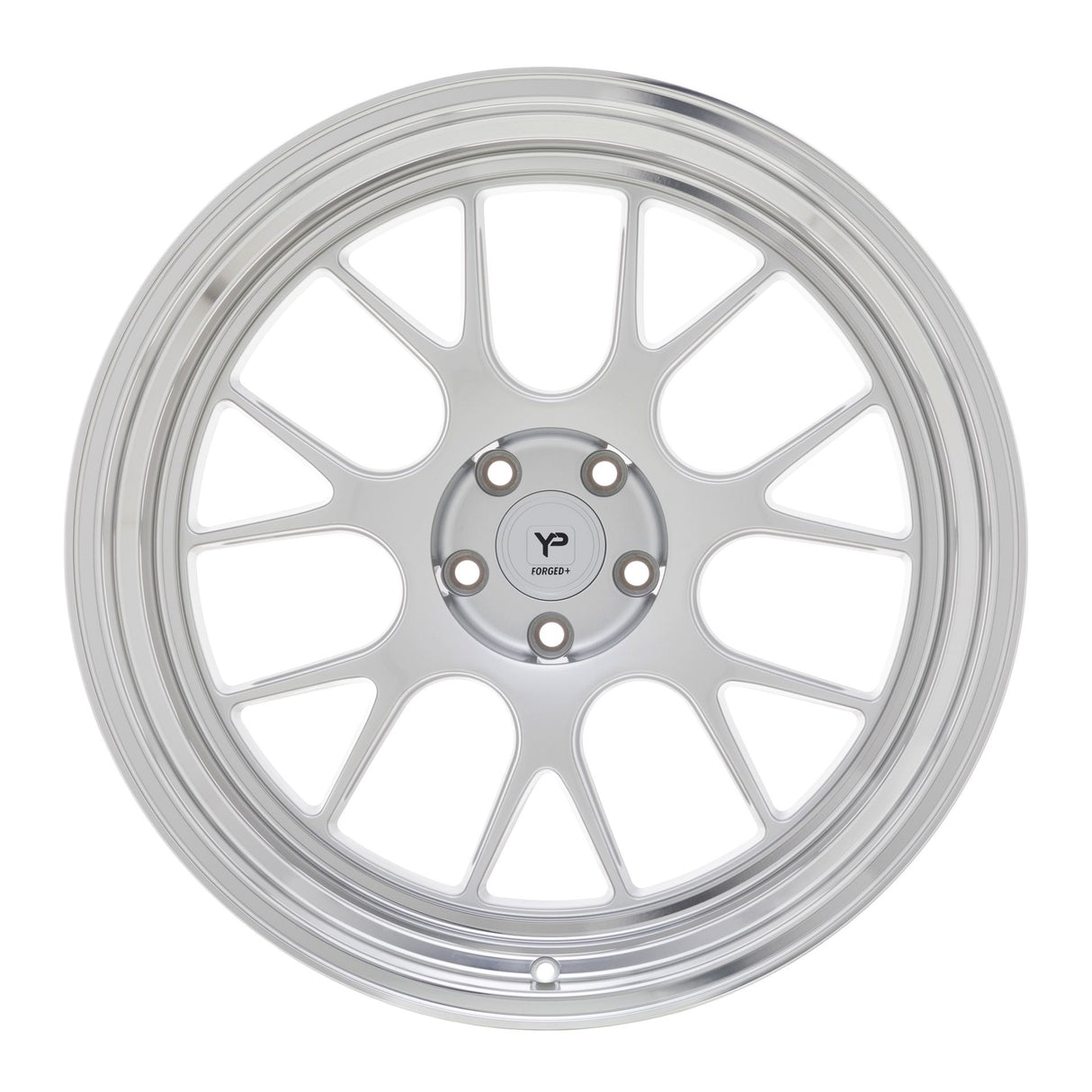 YIDO PERFORMANCE FELGEN FORGED+R CS1.1 GLOSS SATIN SILVER/POLISHED FÜR BMW M3 M4 F80 F82 F83 G87 G80 G81