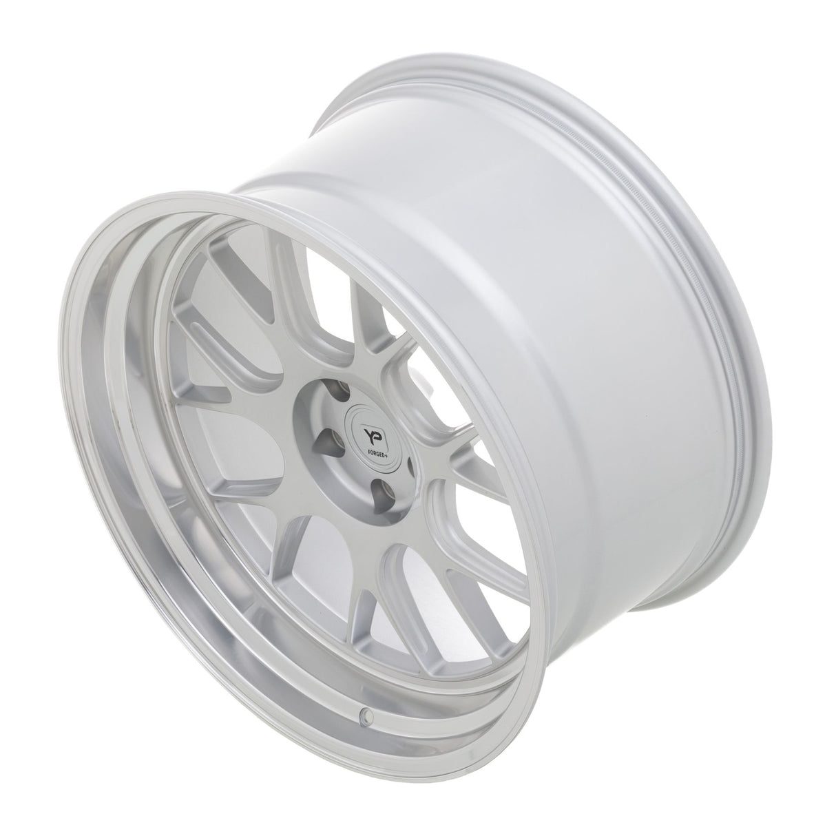 YIDO PERFORMANCE FELGEN FORGED+R CS1.1 GLOSS SATIN SILVER/POLISHED FÜR BMW M3 M4 F80 F82 F83 G87 G80 G81