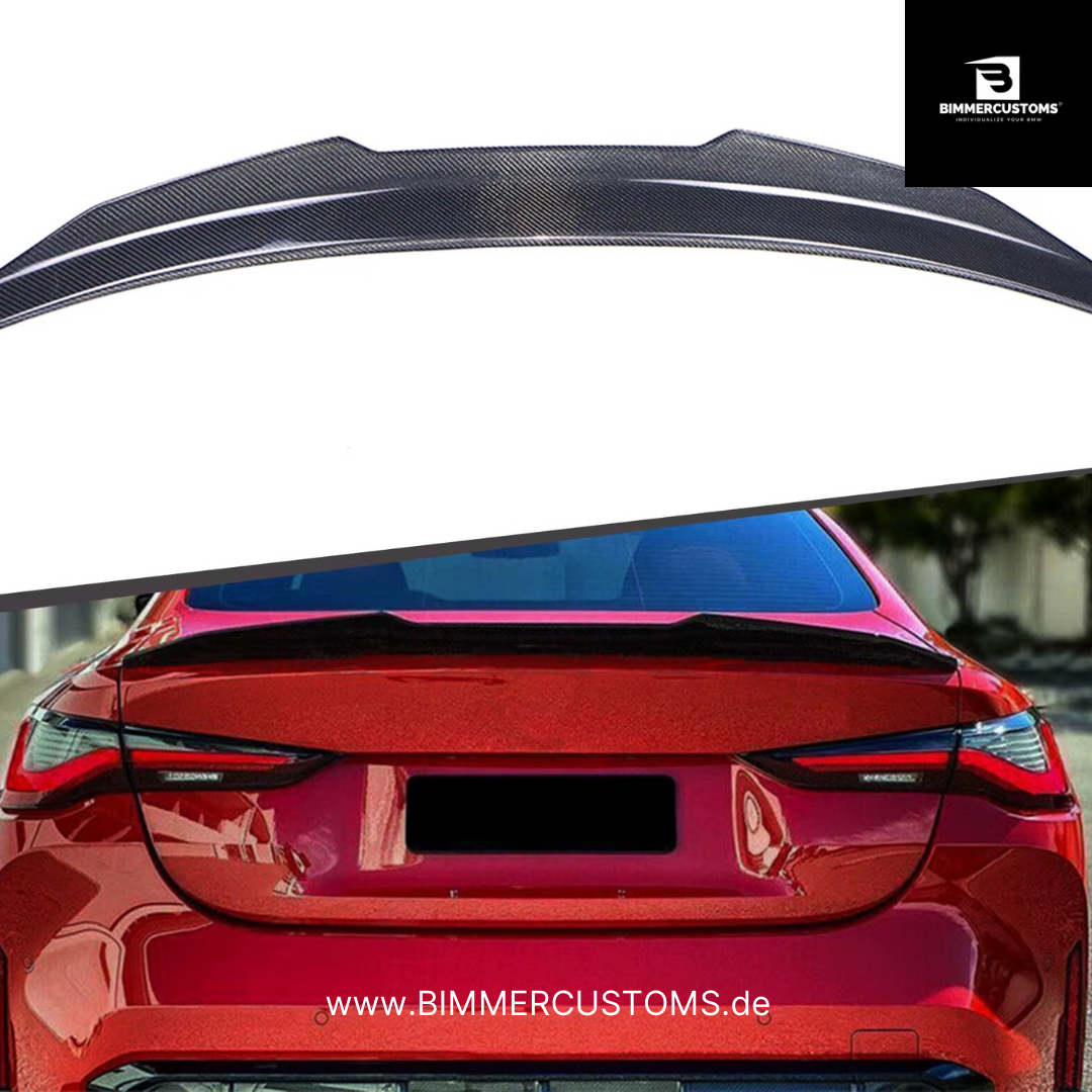 BIMMERCUSTOMS CARBON HECKSPOILER LIPPE ABRISSKANTE PASSEND FÜR BMW M4 G82