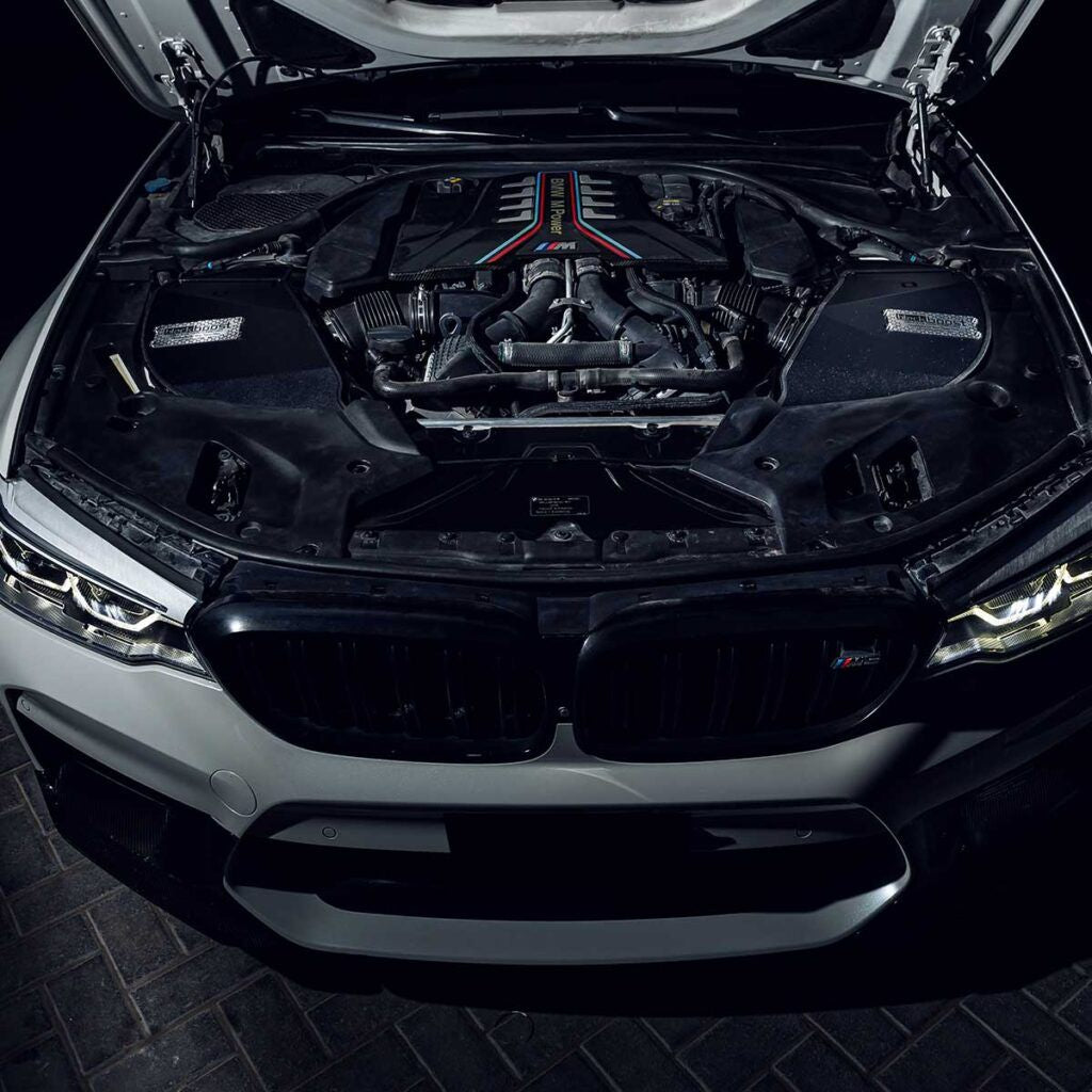 Black Boost Cold Air Intake System Ansaugung – passend für BMW M5/M8 (F90/F91/F92/F93) S63 | BIMMERCUSTOMS
