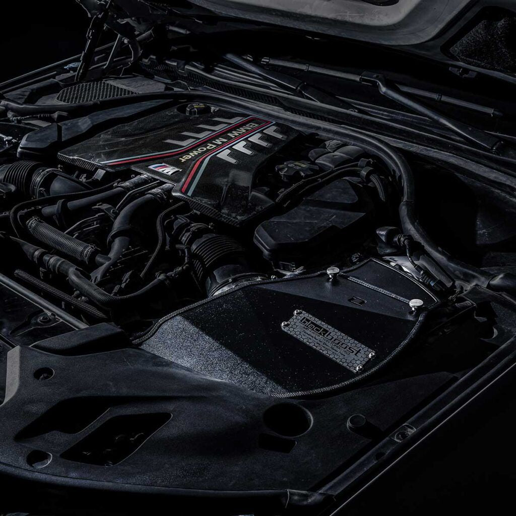 Black Boost Cold Air Intake System Ansaugung – passend für BMW M5/M8 (F90/F91/F92/F93) S63 | BIMMERCUSTOMS