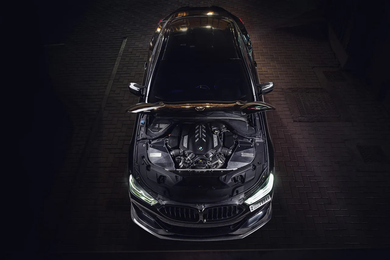 Black Boost Cold Air Intake System Ansaugung – Passend für BMW G15 850i xDrive (N63) | BIMMERCUSTOMS