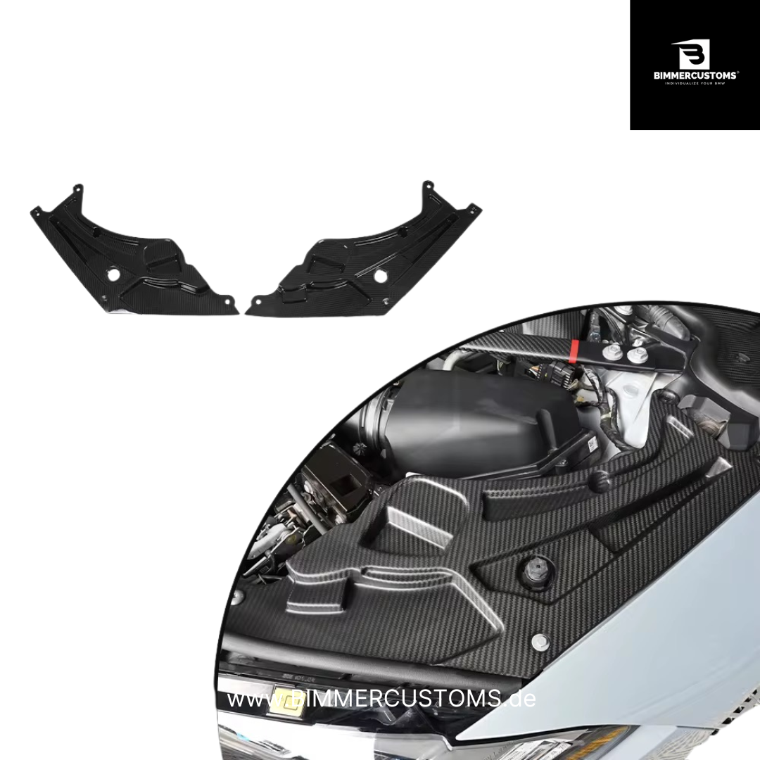 Carbon Engine Bay Upgrade Kit – Passend für BMW G87 / G80 G81 / G82 G83 (S58) | BIMMERCUSTOMS