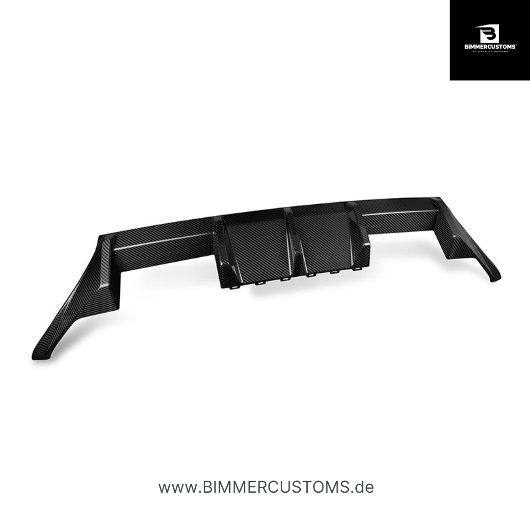 BIMMERCUSTOMS DIFFUSOR HECKANSATZ ANSATZ PERFORMANCE VOLLCARBON PASSEND FÜR BMW G87 M2