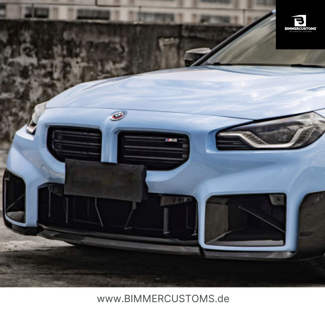 BIMMERCUSTOMS FRONTLIPPE SPOILER SCHWERT PERFORMANCE VOLLCARBON PASSEND FÜR BMW G87 M2