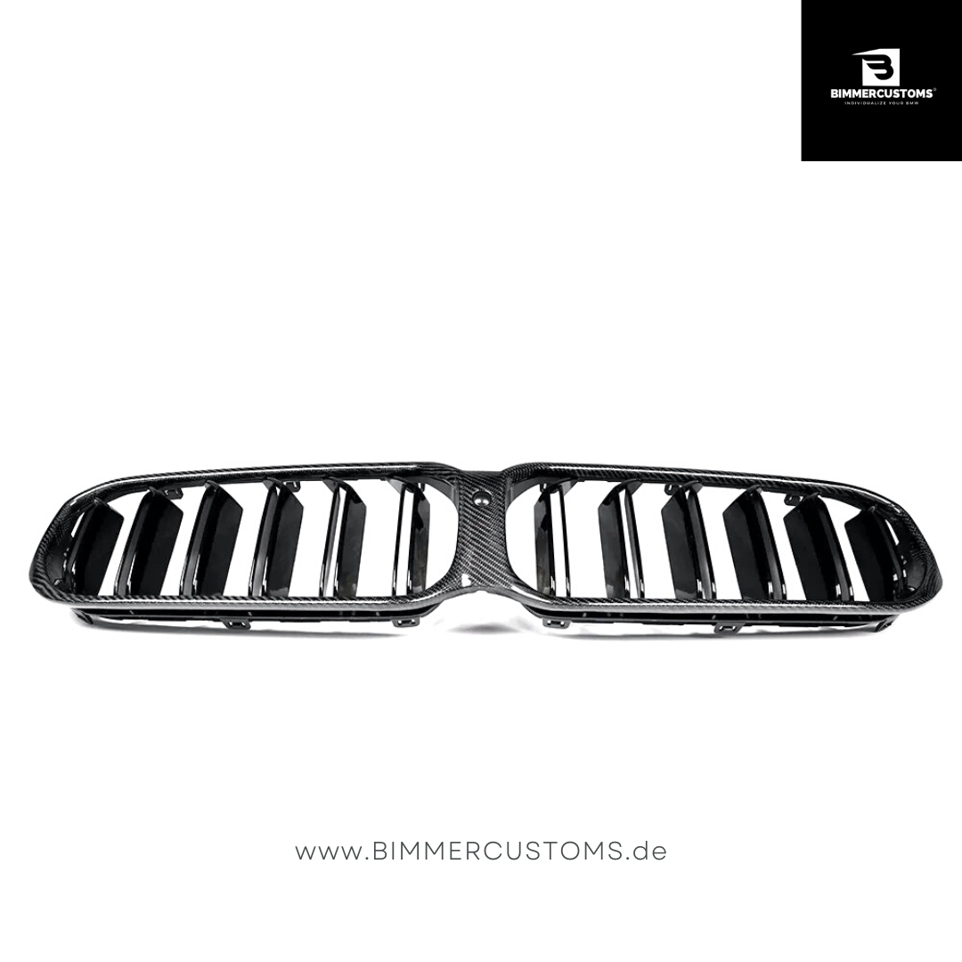 BIMMERCUSTOMS CARBON FRONTGRILL ZIERGRILL NIEREN FÜR BMW 5er LCI G30 G31 ab 2020