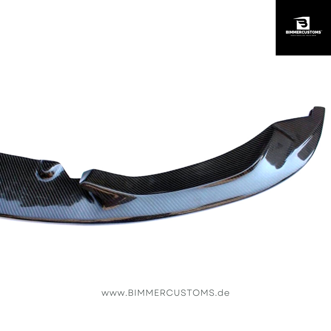 BIMMERCUSTOMS CARBON FRONTSPOILER LIPPE 3D STYLE PASSEND FÜR BMW M3 M4 F80 F82 F83