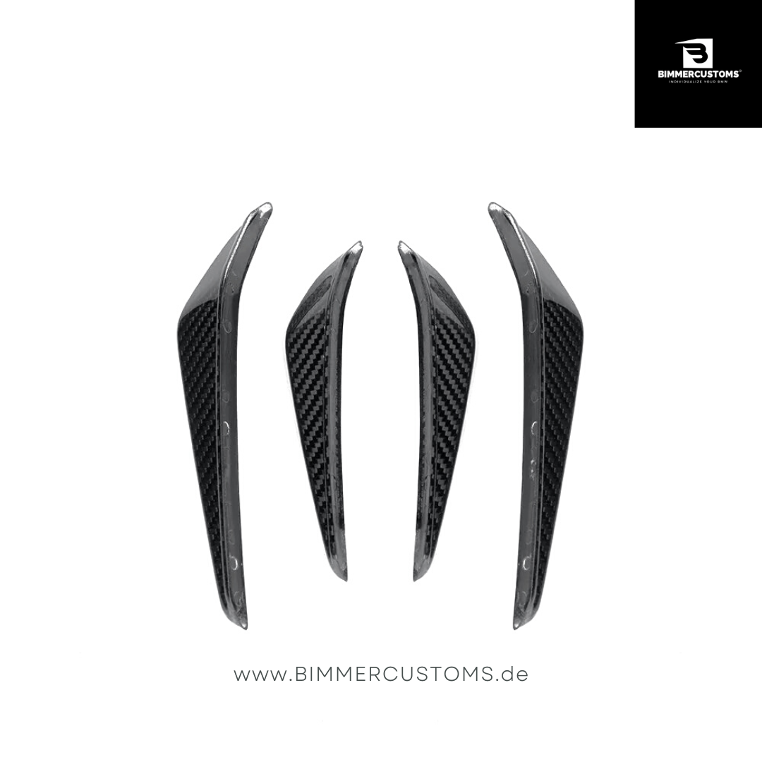 BIMMERCUSTOMS CARBON CANARDS ANSATZ PASSEND FÜR BMW M3 M4 G80 G82