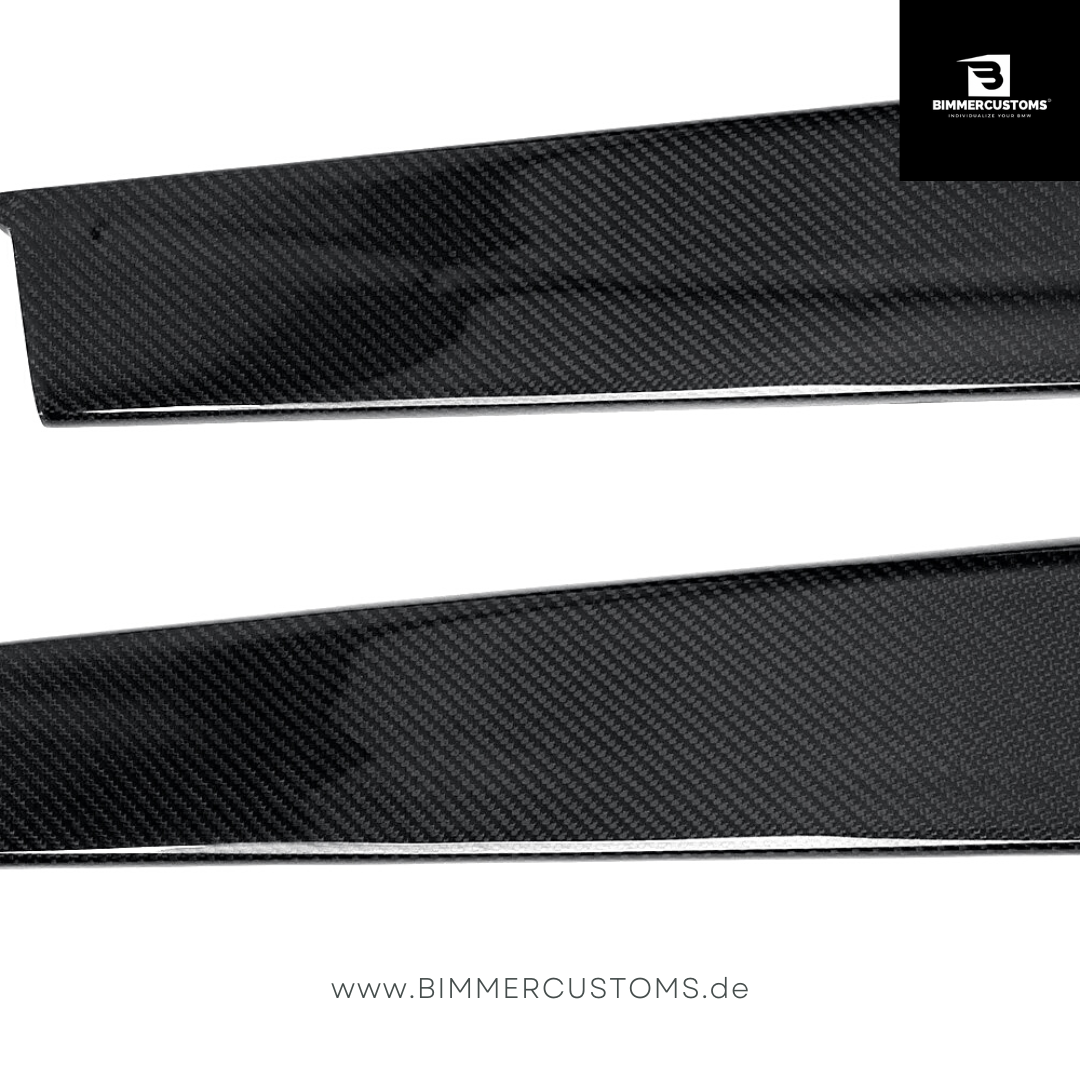 BIMMERCUSTOMS CARBON SEITENSCHWELLER ANSATZ 3D STYLE PASSEND FÜR BMW M4 F82