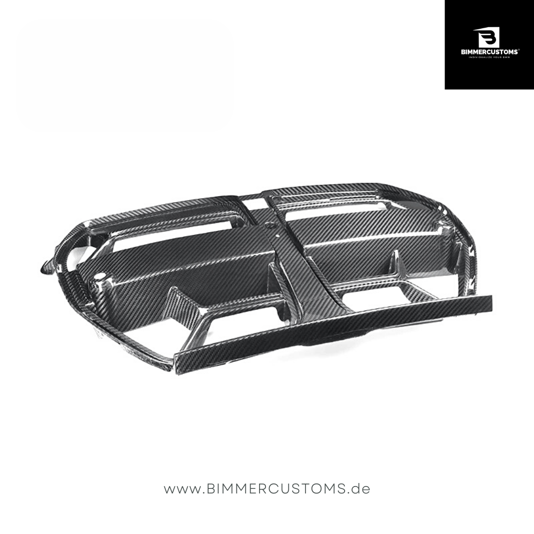 BIMMERCUSTOMS CARBON NIEREN CSL STYLE FRONTGRILL PASSEND FÜR BMW M3 M4 G80 G82 G83