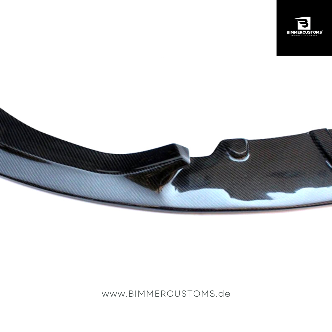 BIMMERCUSTOMS CARBON FRONTSPOILER LIPPE 3D STYLE PASSEND FÜR BMW M3 M4 F80 F82 F83