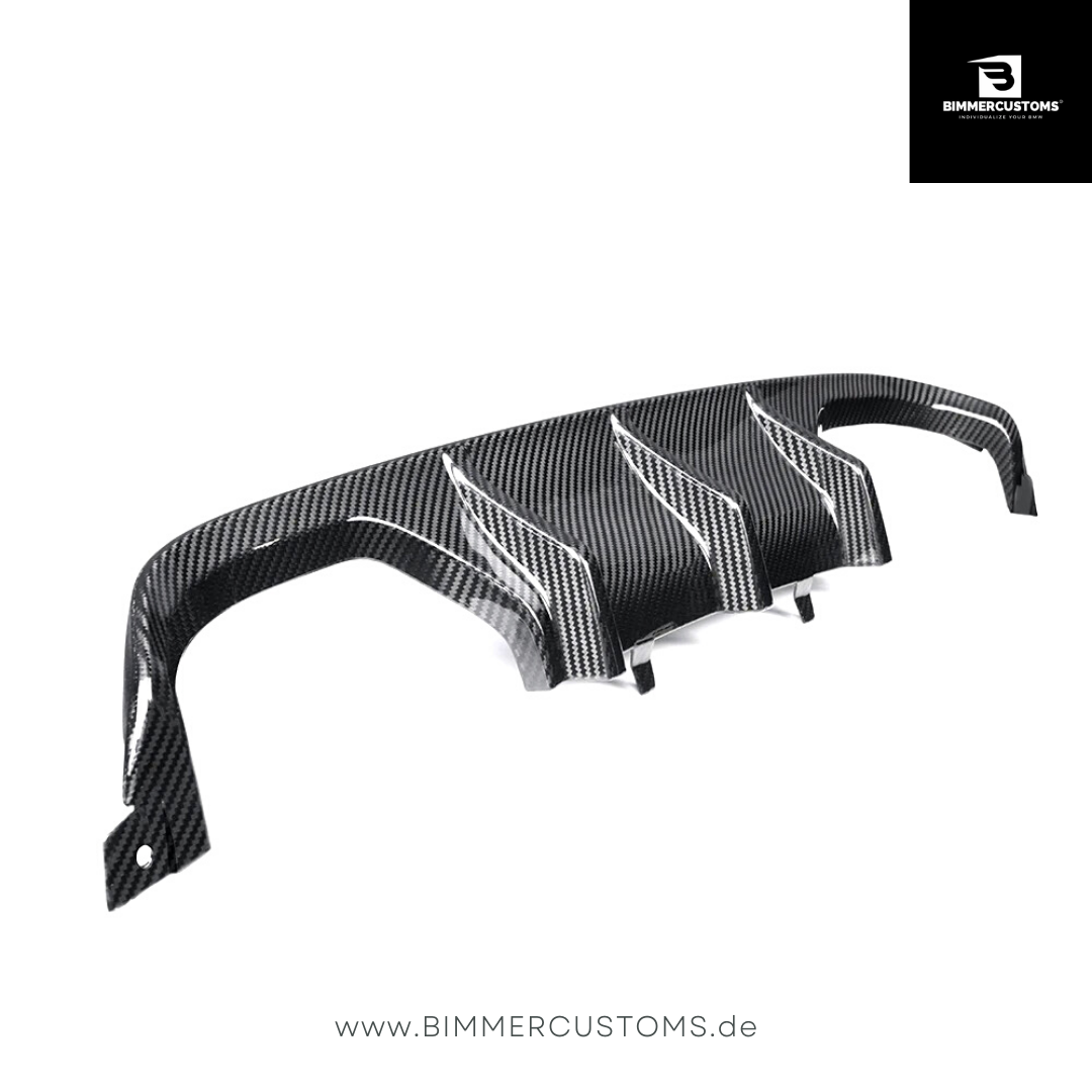 BIMMERCUSTOMS CARBON DIFFUSOR PERFORMANCE STYLE PASSEND FÜR BMW M3 M4 F80 F82 F83