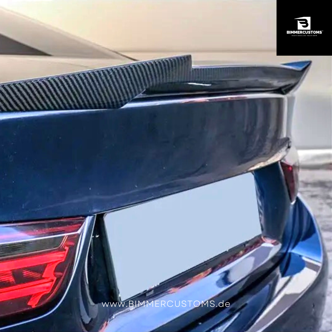 BIMMERCUSTOMS CARBON HECKSPOILER LIPPE HIGH KICK STYLE PASSEND FÜR BMW M4 F82