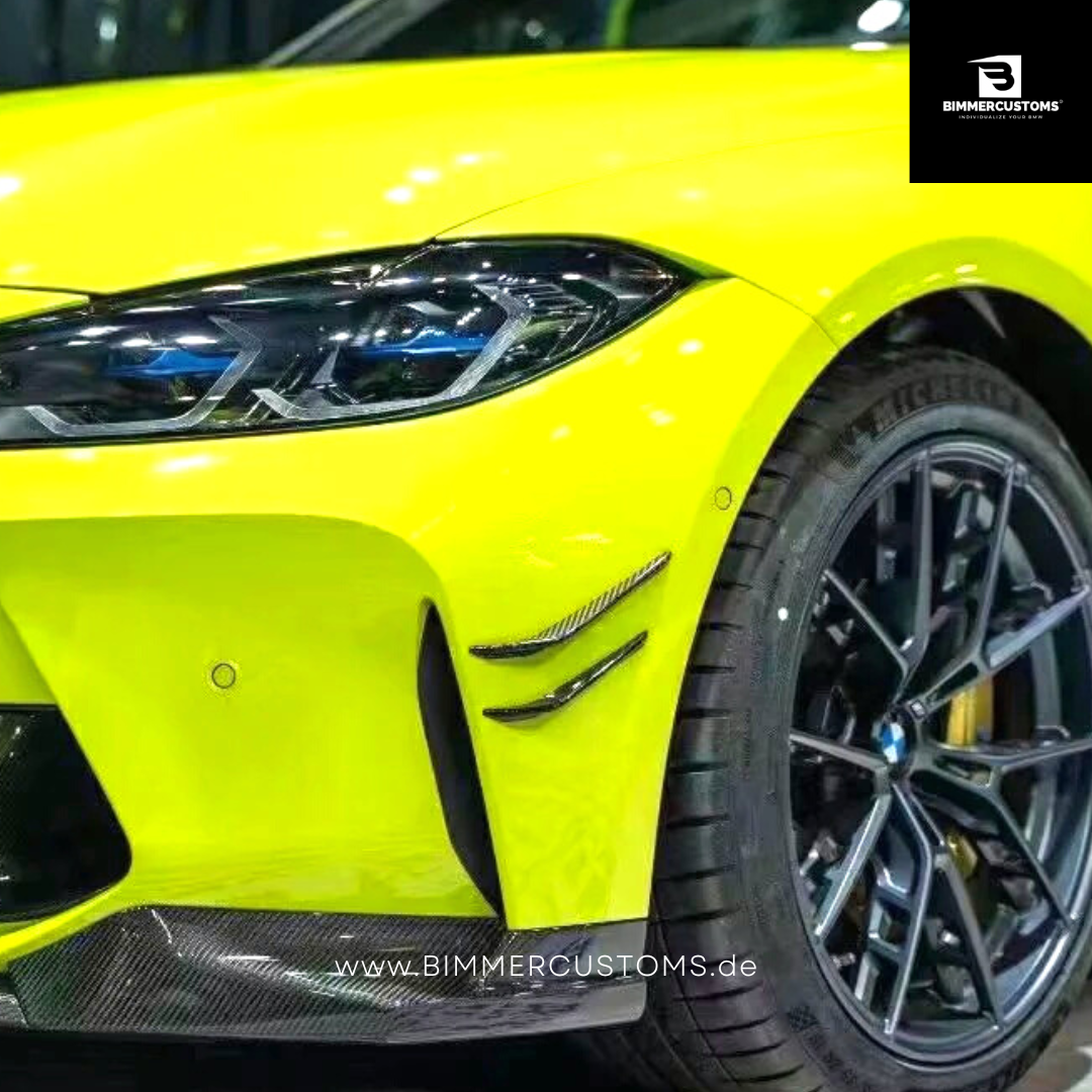 BIMMERCUSTOMS CARBON CANARDS ANSATZ PASSEND FÜR BMW M3 M4 G80 G82