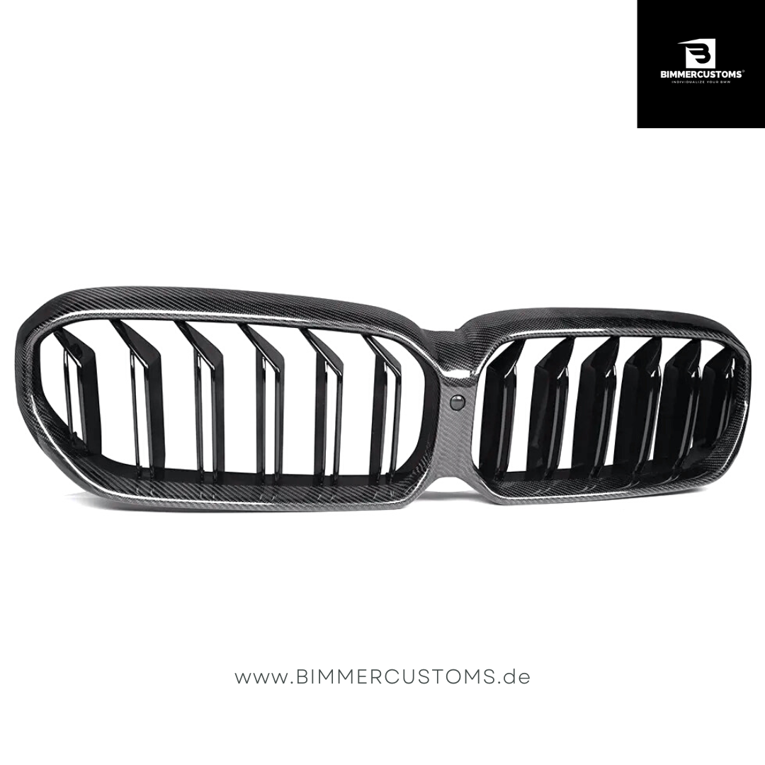 BIMMERCUSTOMS CARBON FRONTGRILL ZIERGRILL NIEREN FÜR BMW 5er LCI G30 G31 ab 2020