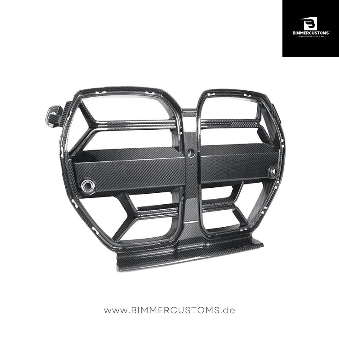 BIMMERCUSTOMS CARBON NIEREN CSL STYLE FRONTGRILL PASSEND FÜR BMW M3 M4 G80 G82 G83
