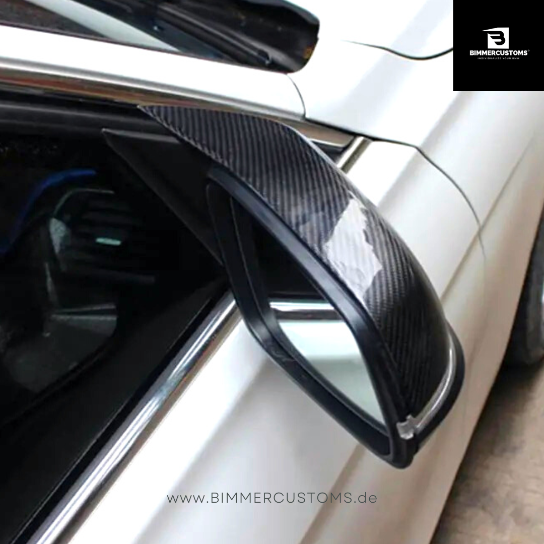 BIMMERCUSTOMS ECHT CARBON SPIEGEL KAPPEN PASSEND FÜR BMW 1er 2er 3er 4er F20 F21 F22 F30 F31 F32 F36