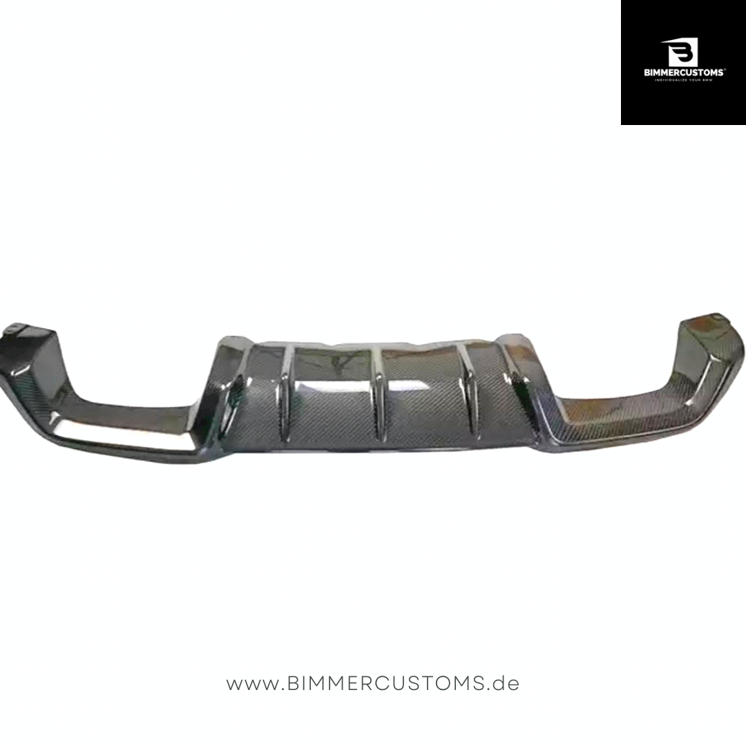 BIMMERCUSTOMS CARBON HECK DIFFUSOR PERFORMANCE STYLE PASSEND FÜR BMW M2 + M2 Competition F87