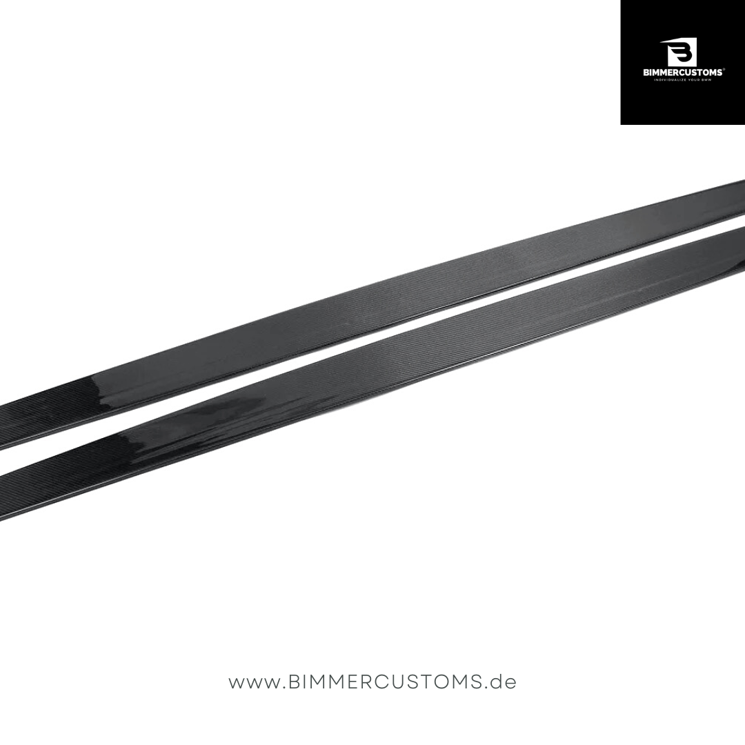 BIMMERCUSTOMS CARBON SEITENSCHWELLER ANSATZ 3D STYLE PASSEND FÜR BMW M4 F82