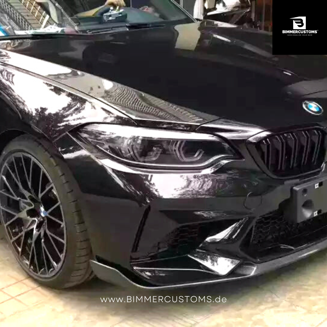 BIMMERCUSTOMS CARBON FRONTSPOILER LIPPE PERFORMANCE STYLE FÜR BMW M2 COMPETITION F87