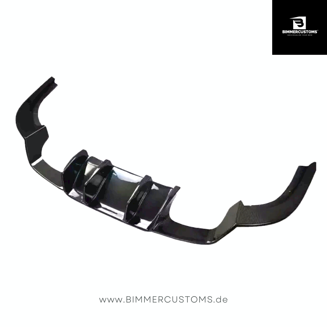 BIMMERCUSTOMS CARBON HECK DIFFUSOR VOR SYTLE PASSEND FÜR BMW M2 F87 M2 COMPETITION F87