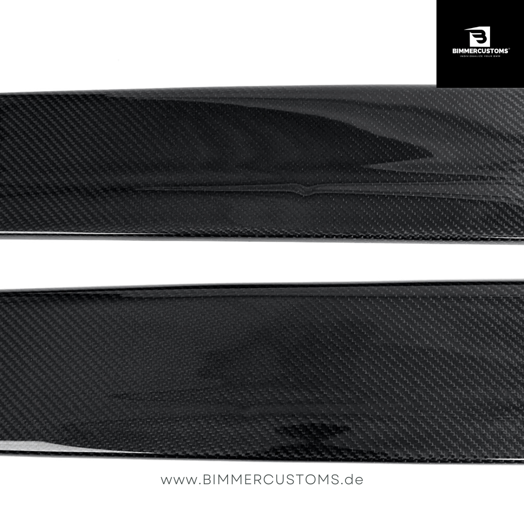 BIMMERCUSTOMS CARBON SEITENSCHWELLER ANSATZ 3D STYLE PASSEND FÜR BMW M4 F82