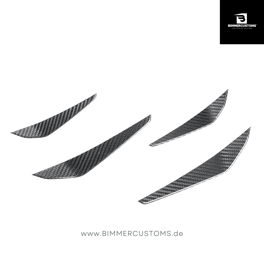 BIMMERCUSTOMS CARBON CANARDS ANSATZ PASSEND FÜR BMW M3 M4 G80 G82