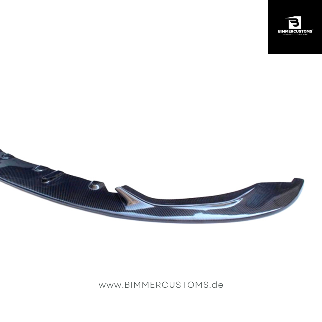 BIMMERCUSTOMS CARBON FRONTSPOILER LIPPE 3D STYLE PASSEND FÜR BMW M3 M4 F80 F82 F83
