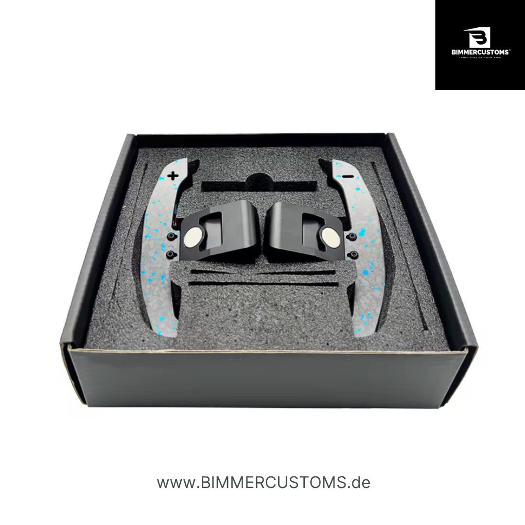 BIMMERCUSTOMS Magnetische Schaltwippen (Shift Paddles) FÜR BMW F- & G-Serie F20 F30 F32 F80 F82 F87 G87 G80 G82 G20 G30 F90