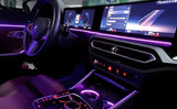 Ambientebeleuchtung Erweiterung Nachrüstung für BMW Modelle mit Curved Display – Plug & Play 2er 3er 4er 5er 7er M2 M3 M4 X5 X6 G42 G20 G21 G87 G80 G81 G82 G83 G60 G70 G05 G06 G07