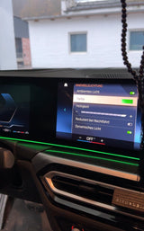 Ambientebeleuchtung Erweiterung Nachrüstung für BMW Modelle mit Curved Display – Plug & Play 2er 3er 4er 5er 7er M2 M3 M4 X5 X6 G42 G20 G21 G87 G80 G81 G82 G83 G60 G70 G05 G06 G07