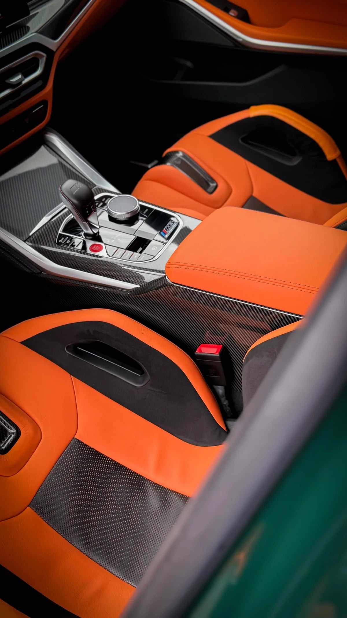 Carbon lnterior Center Konsole passend für BMW 2er 3er M2 M3 M4 G20 G42 G22 G80 G82 G87