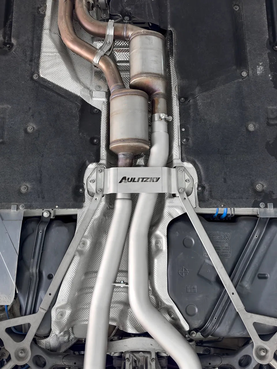 Aulitzky Exhaust | ECE Klappenabgasanlage 3" (76mm) ab OPF | BMW M2 Competition/CS F87 S55