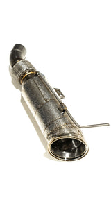 Aulitzky Exhaust ECE Downpipe mit Sport-Kat passend für BMW 340i & 440i xDrive | B58 | F30 F31 F32 F36