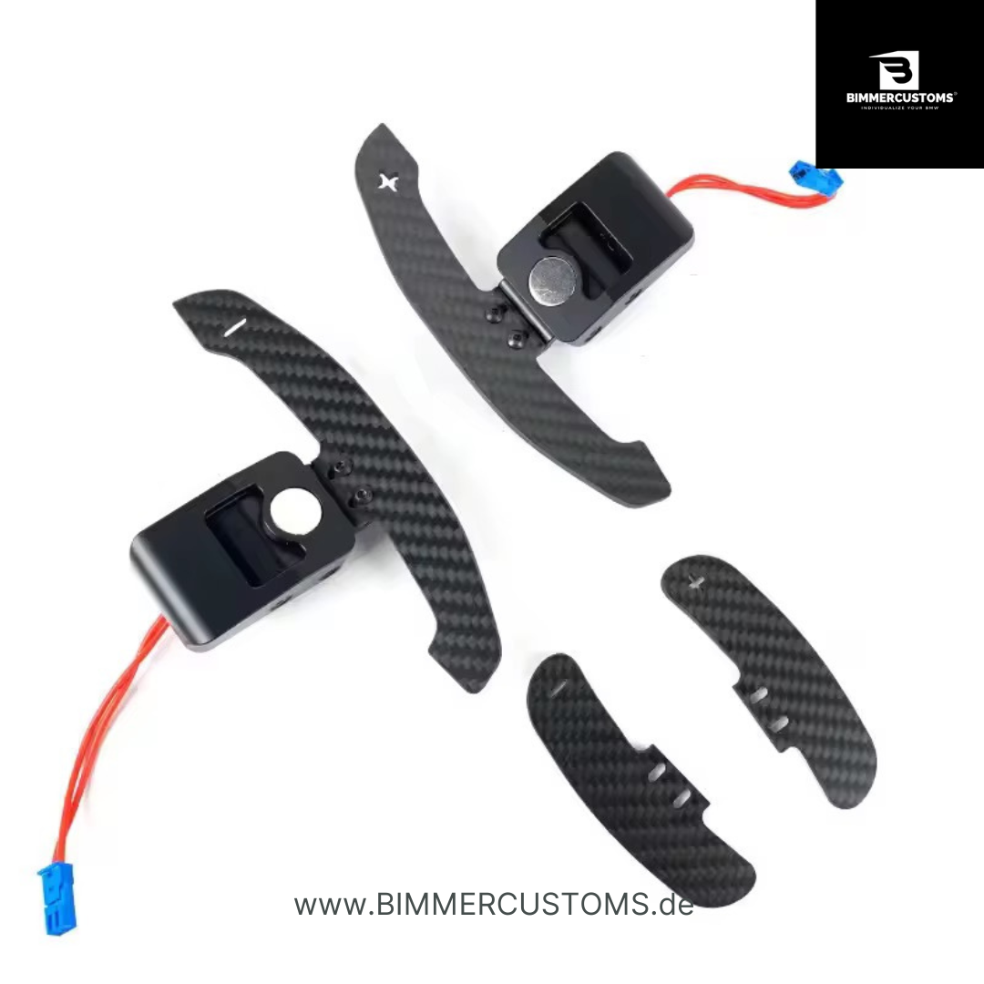 BIMMERCUSTOMS Magnetische Schaltwippen (Shift Paddles) FÜR BMW F- & G-Serie F20 F30 F32 F80 F82 F87 G87 G80 G82 G20 G30 F90
