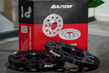 Spurverbreiterungen Spurplatten Set 12mm / 5x112 - 5x112 / 66,6mm | passend für z.B. BMW G-Serie, Mini F-Modelle, Toyota Supra etc. | Aulitzky Tuning