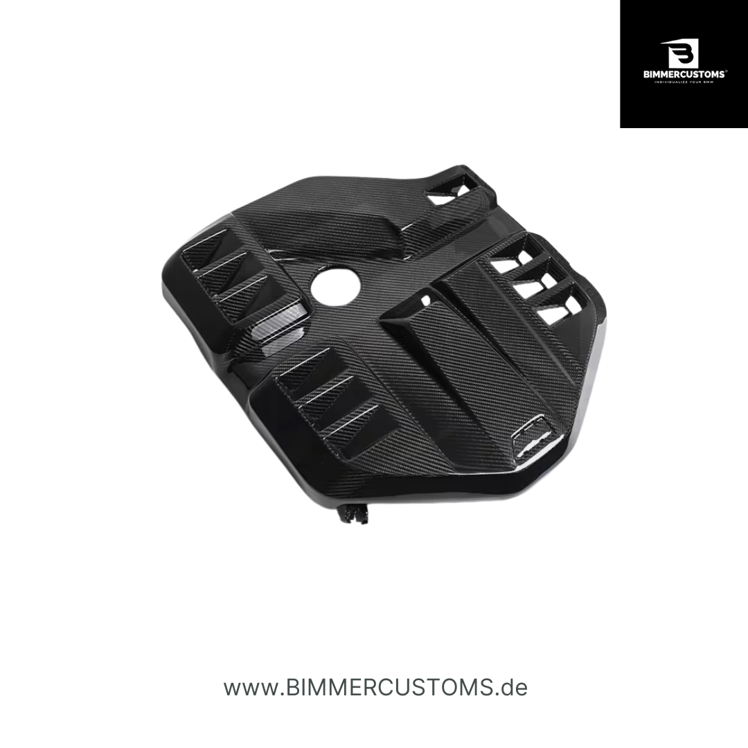 Carbon Motorabdeckung – Passend für BMW G87 / G80 G81 / G82 G83 (S58) | BIMMERCUSTOMS